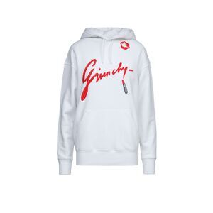 Givenchy White Cotton Women's Hoodie